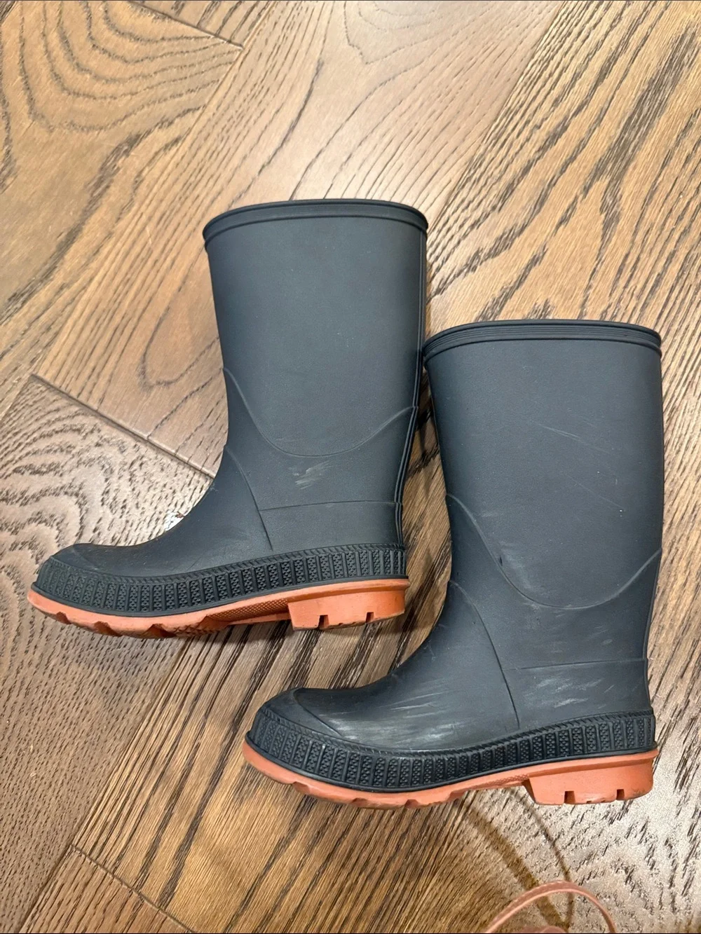 Kids Black Waterproof Rain & Snow Boots - Comfortable All-Weather Protection